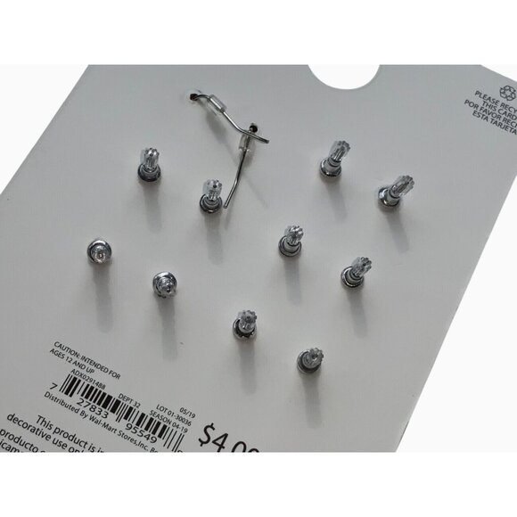 Halloween Stud Earrings Cross Spider Eyes Spider web 6 Pairs - Picture 3 of 8